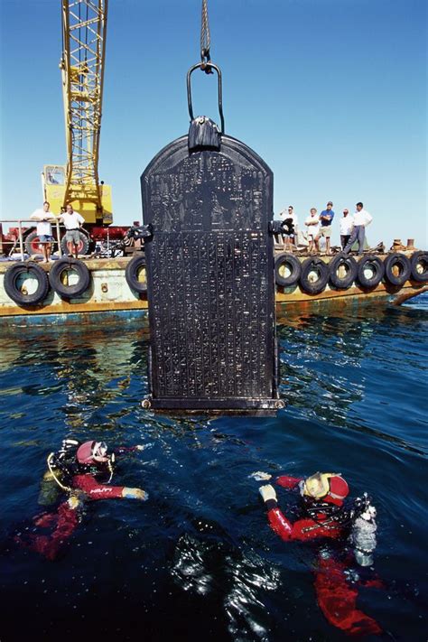egyptian city thonis|Franck Goddio: Projects: Sunken civilizations: Thonis.